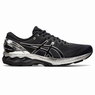 Férfi Asics Gel-Kayano 27 Platinum Futócipő AS3126870 Fekete/Titán